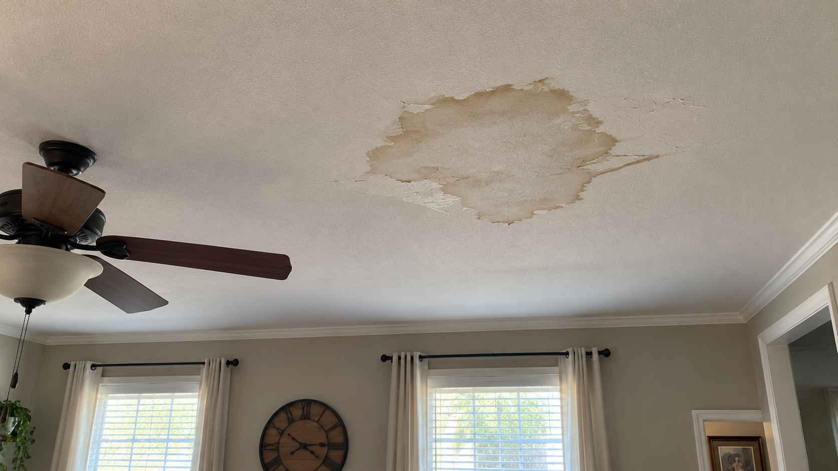 Example B – entire damage area